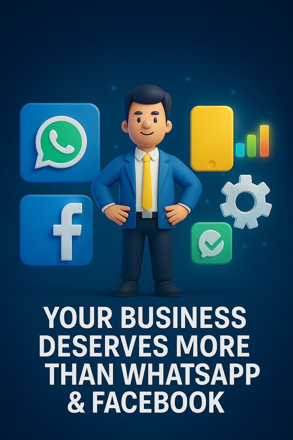 Your Business Deserves More Than Just WhatsApp & Facebook!